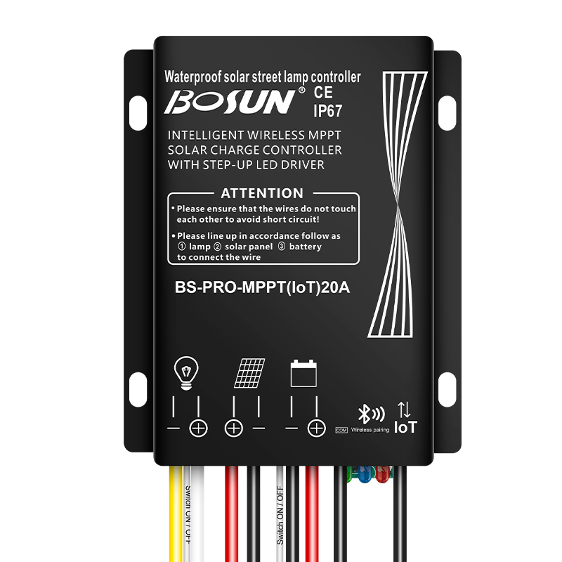 Controlador de carga solar MPPT de alta eficiencia - BOSUN